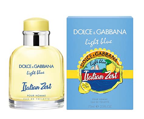 perfume dolce gabbana light blue italian zest